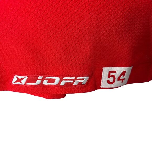 Vintage Jofa Philadelphia Flyers Center Ice Jersey Men's 54 Red Fight Strap Rare - Picture 7 of 12